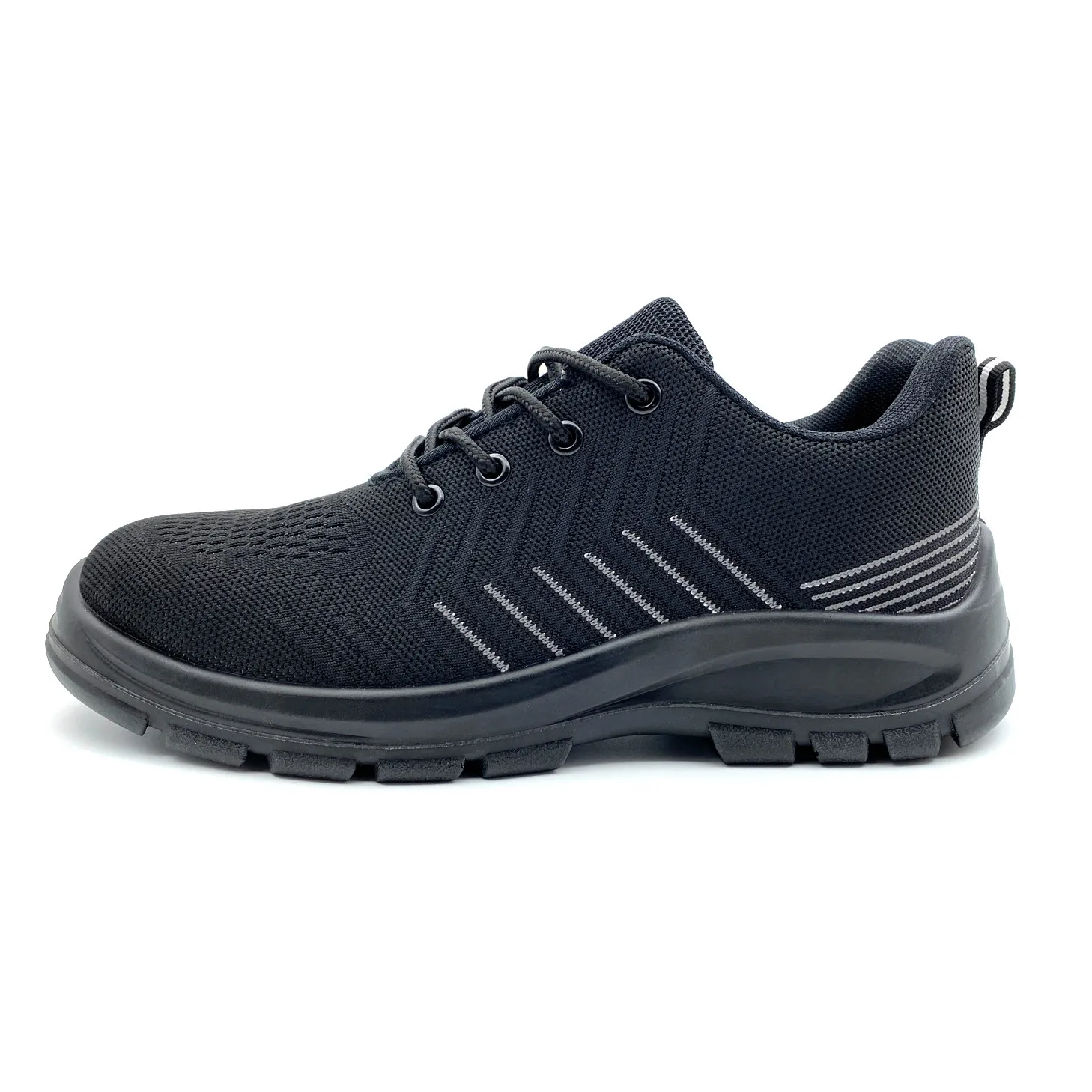 Safety Shoes Anti-Shatter Anti-Penetration Mesh-Woven Durable Slip-Resistant Work Shoes Comfortable Breathable for Men
