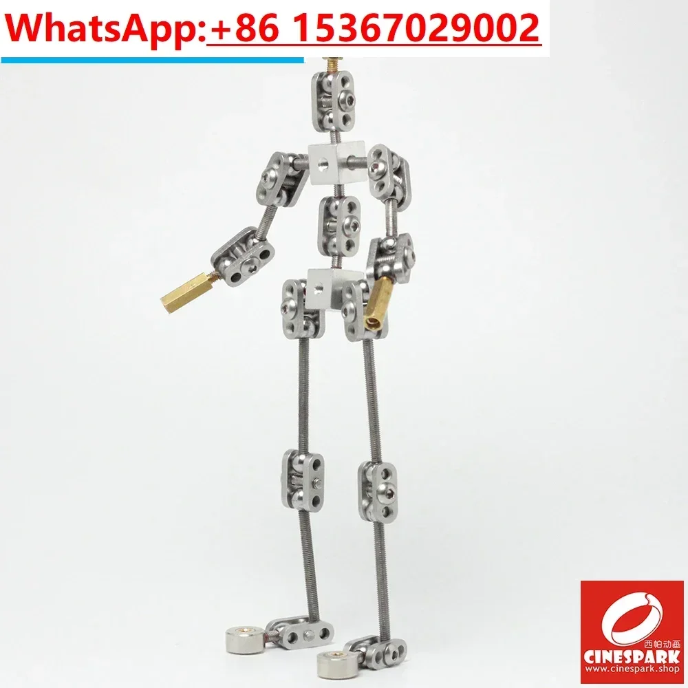 woman type Not-Ready-Made stainless steel DIY stop motion character puppet armature kit