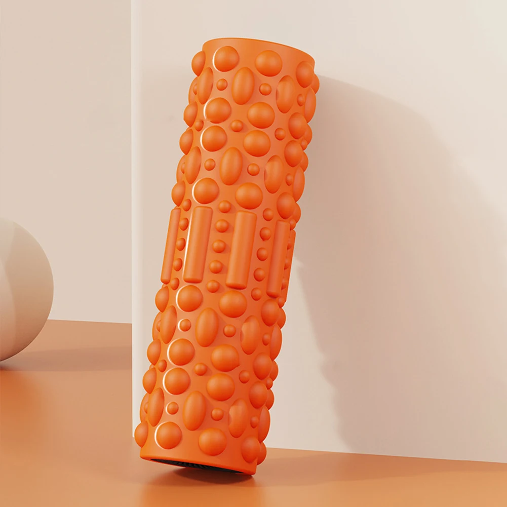

Electric Vibrating Foam Roller Yoga Column Rechargeable Massage Column 5 Modes Tissue Massager for Bodybuilding