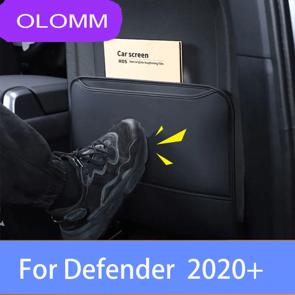 For Land Rover Defender 2020-2025 car seat anti kick pad rear seat protective cover interior modification accessories