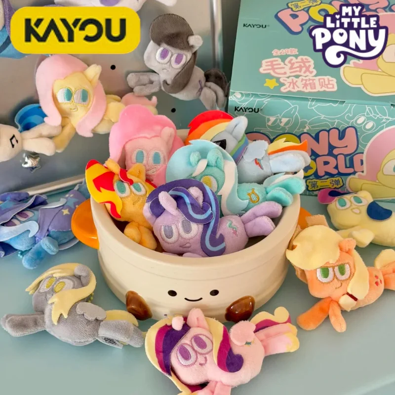 

Original KAYOU My Little Pony Refrigerator Magnet Pendant Vol.1Vol.2 Star Wish Party Flying Style Blind Pouch Confirm Style Gift