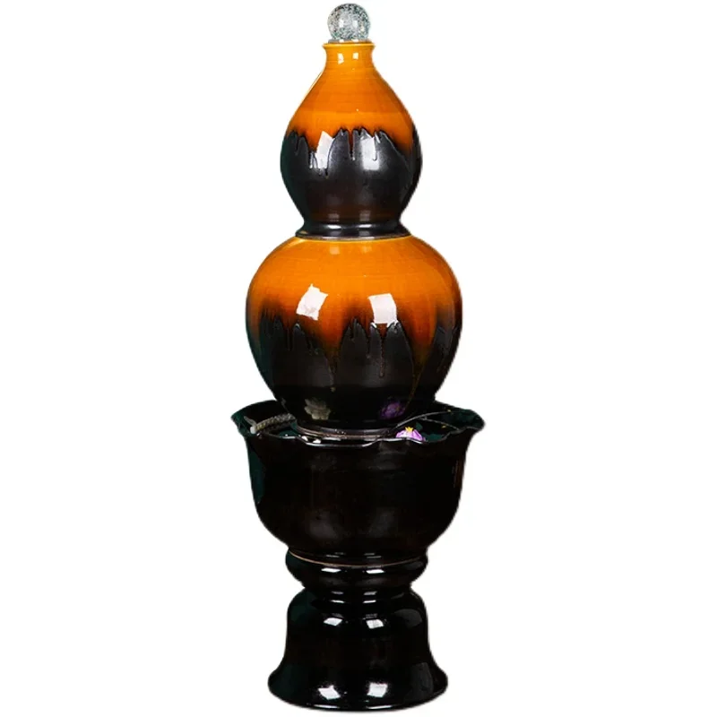 

Ceramic home living room flowing water ornament