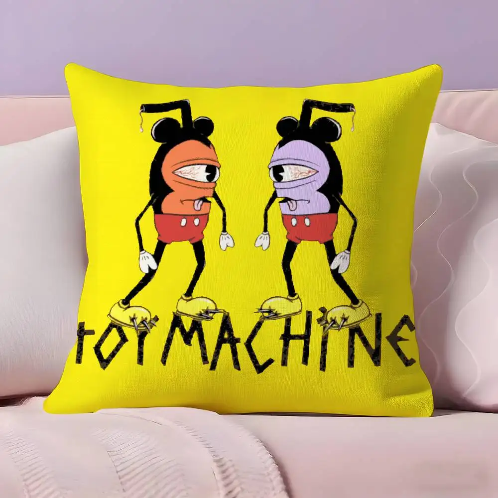 T-Toy M-MachineS S-SkateS كيس وسادة كيس وسادة فائق النعومة صديق للبشرة نسيج سحابة مثل الراحة وسحاب مخفي