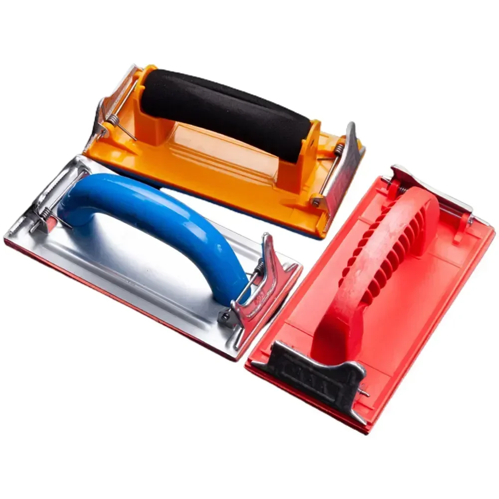 1Pcs Hand Sander Sandpaper Holder Grinding Polish Tool Abrasive Tool For Wall Board Sanding Woodworking Tools Accessories