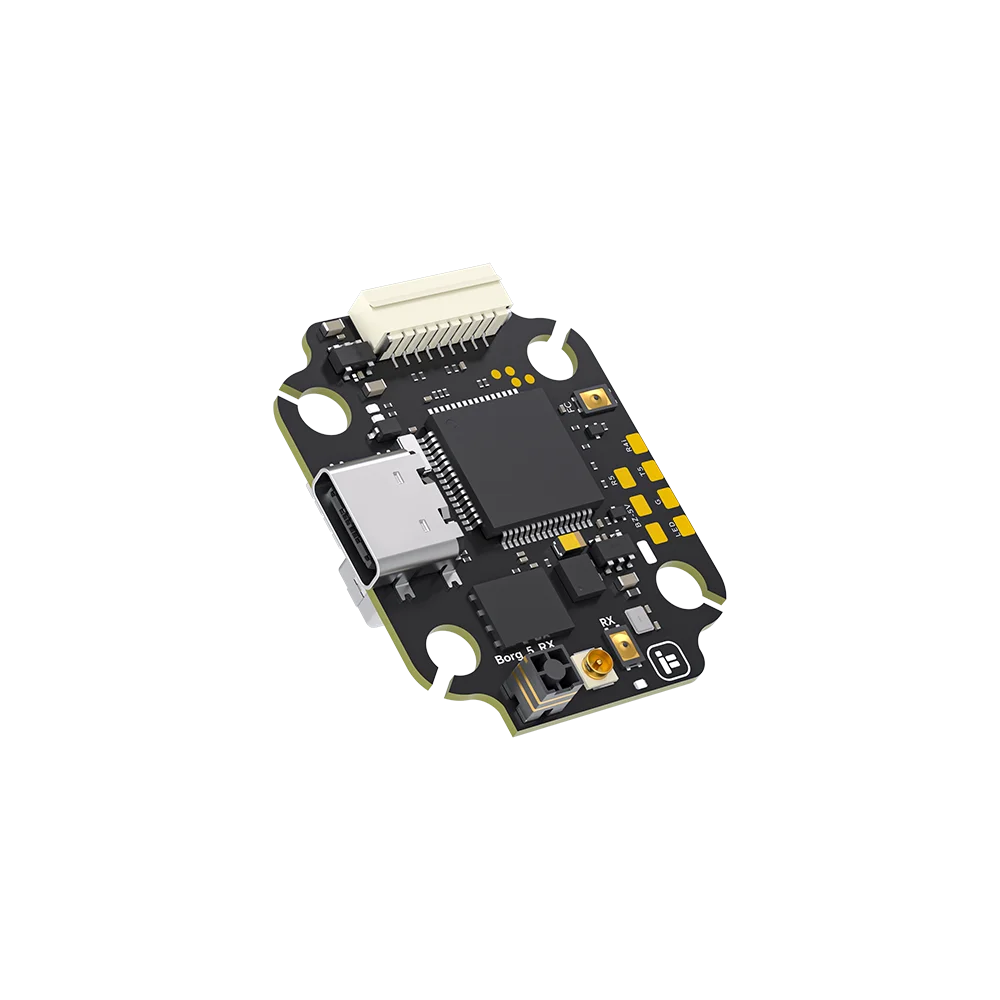 Iflight-統合されたelrsレシーバーを備えたBORG5SRX用コントローラー,2.4GHzレシーバー,レーシングカー用のLihvバッテリーをサポート,fpvパーツ