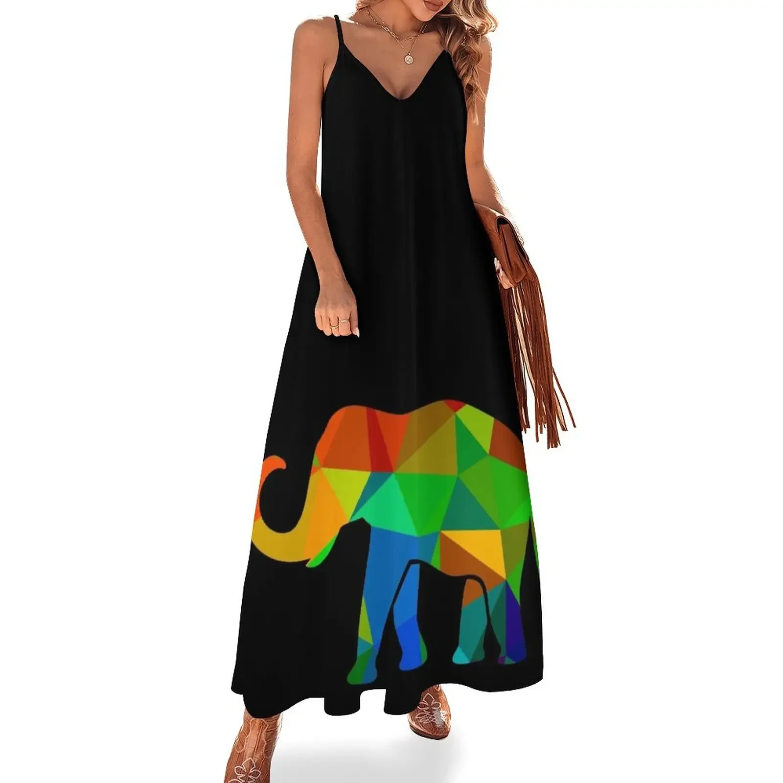 

elephant Sleeveless Dress elegant and pretty women's dresses Casual dresses women's clothing trend 2024