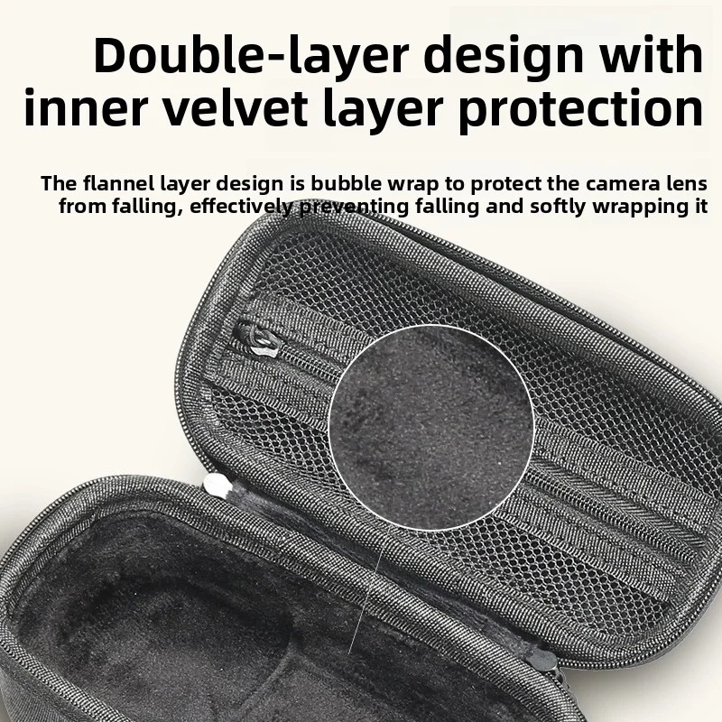 مناسبة لحقيبة التخزين Insta360X4/X5 EVA ملحقات مريحة للحماية من السقوط
