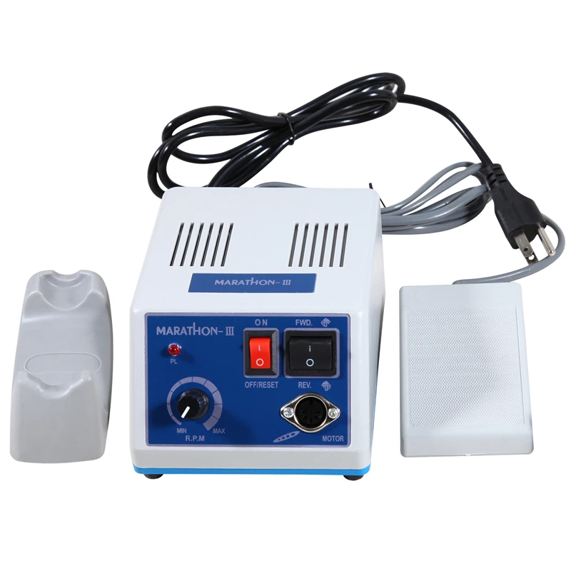 Dental Lab Electric Marathon Micromotor N3 Motor E-TYPE Straight+Contra Angle Polish Handpiece