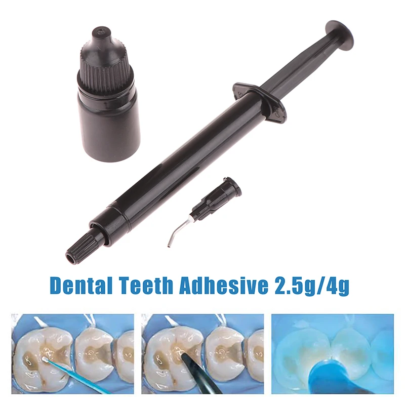 2.5g/4g Dental Adhesive Resin Light-Curable Flowable Fluid Resin Materials Composite Resin Dental Material  Oral Filling Tools