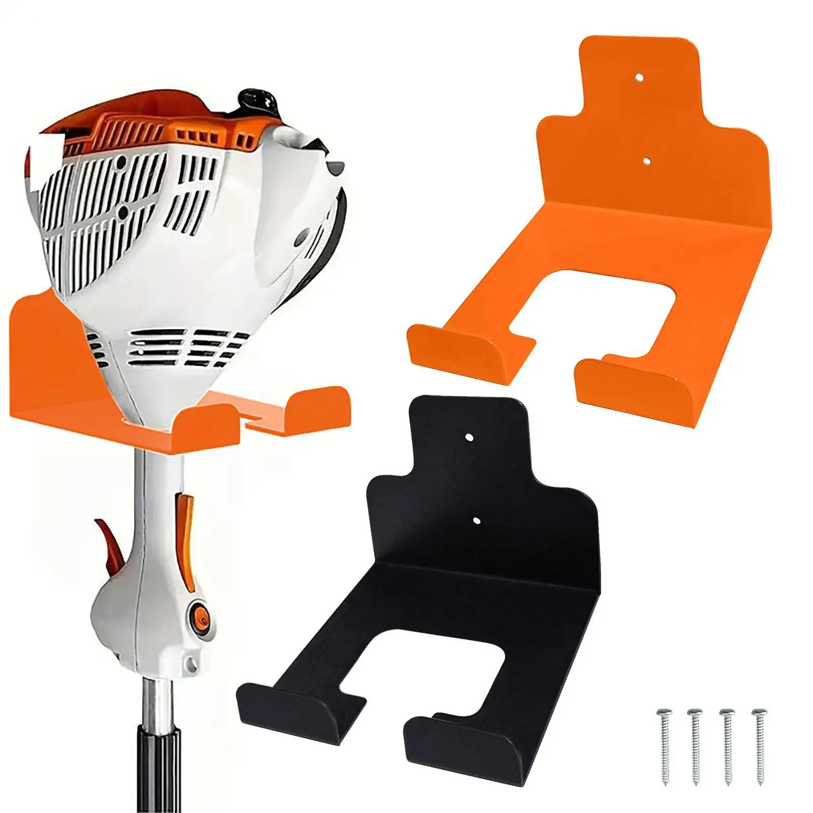 

Lawn Trimmer Holder Wall Mount Weeds Eater Hanger for Household Garage Wires