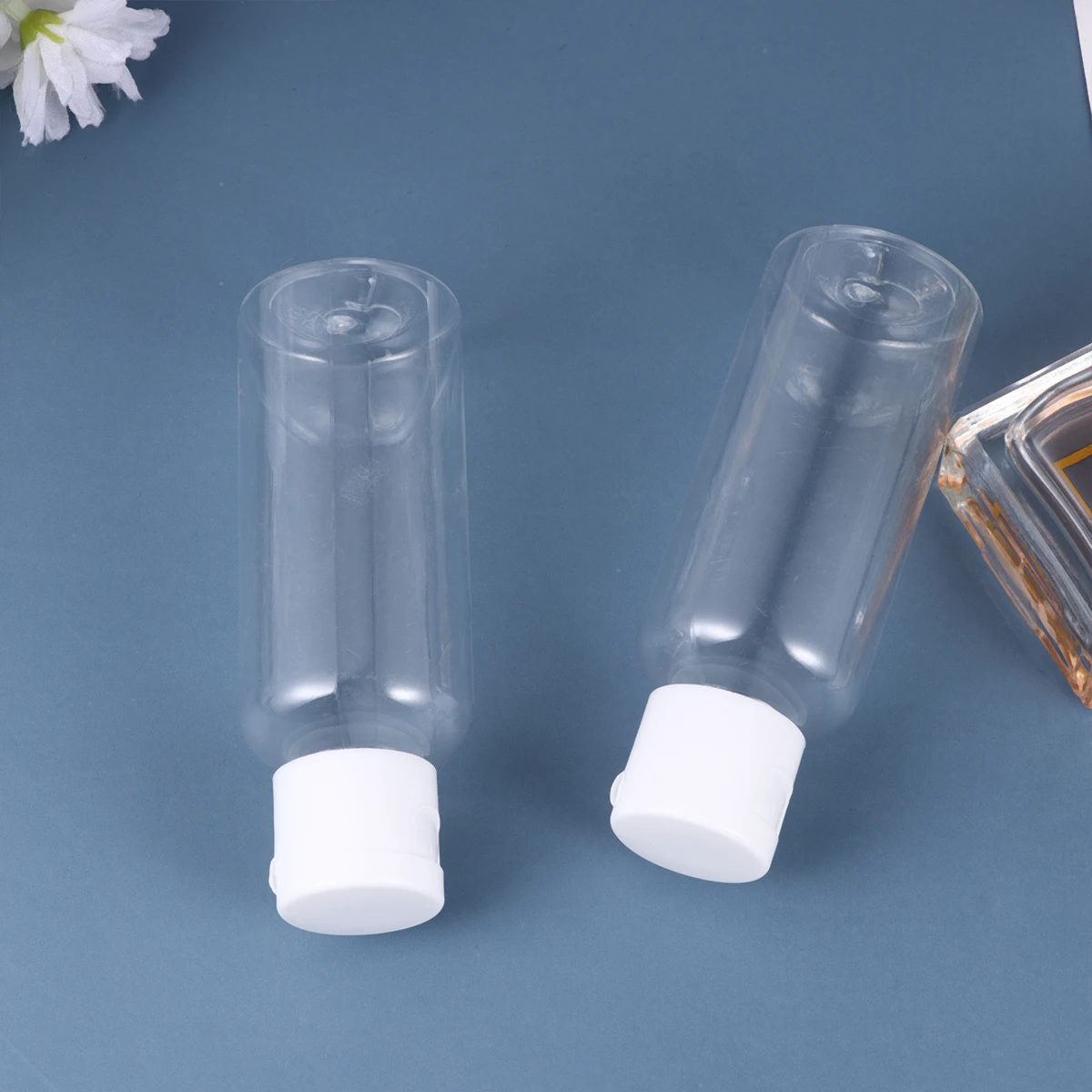 

25pcs Plastic Travel 50ml Travel Containers for Lotion Toiletry Mini Empty Storage