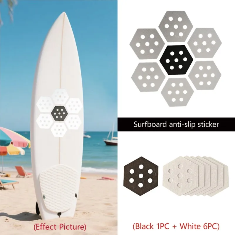 Jet Ski Traction Grip Booster Accessory Set, Multi Match Waterproof EVA Anti-Slip Pads For Surfboard Control Balance