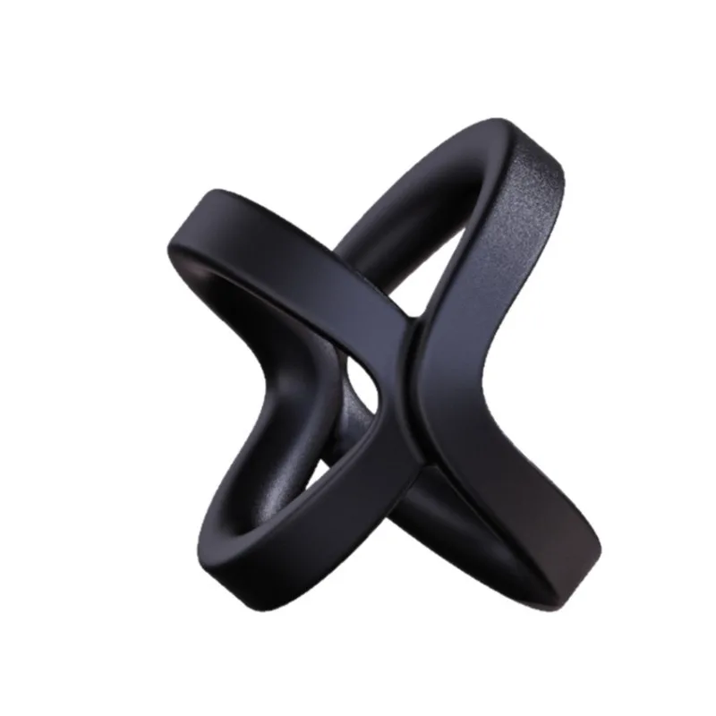 Silicone Elastic Penis Locking Ring Men Adult Products Ball Stretcher Scrotum Bondage Cock Cage Intimate Pleasure Eroticism