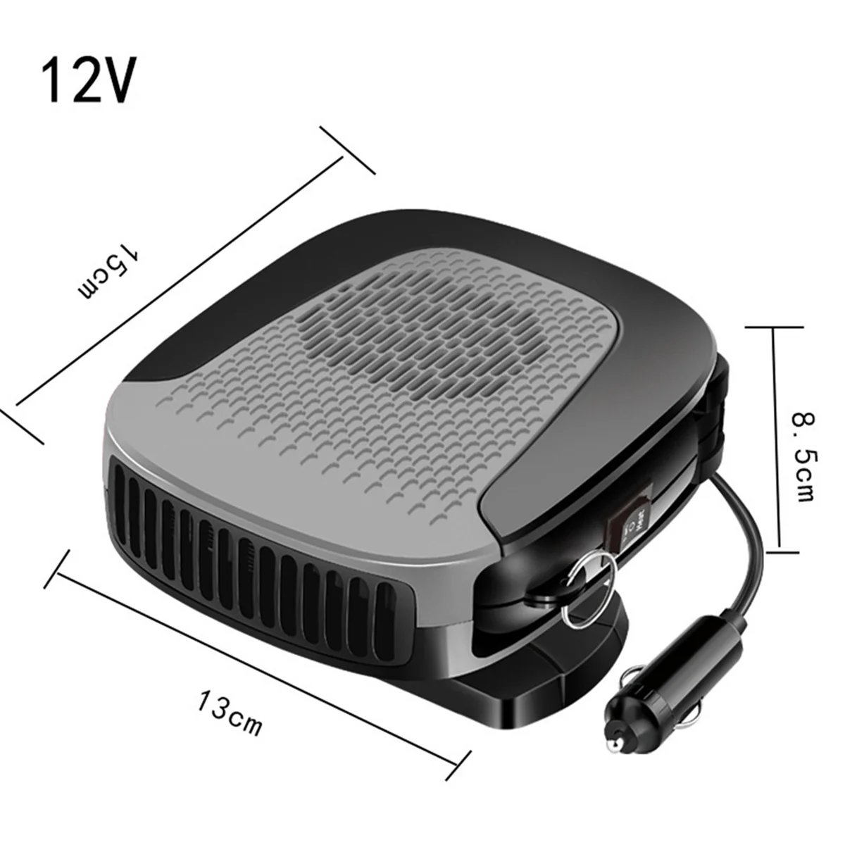 12V 150W Car Heater Portable Car Heater Fast Heating & Cooling Fan 2-in-1 Modes Windshield Defogger Car Heater