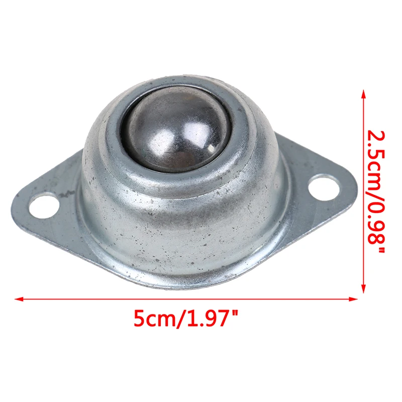 Roller Ball Transfer Bearing Universal Caster Screw Mounted Round Bull Wheel