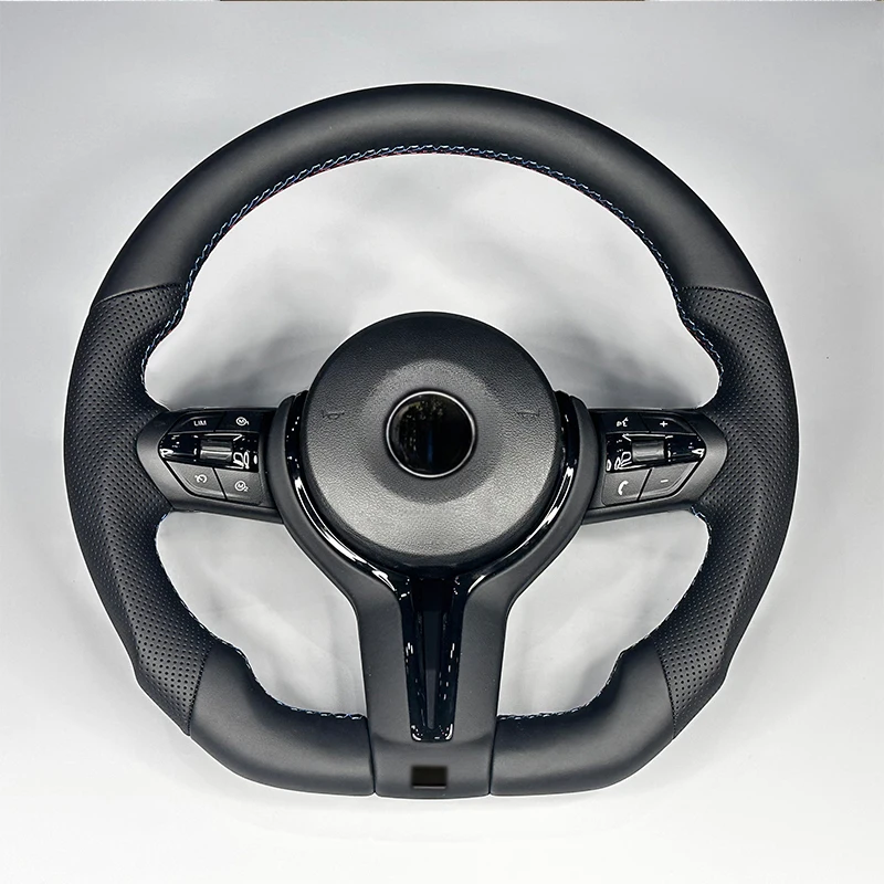 Manual Transmission Leather Steering Wheel For BMW F01 F06 F10 F11 F15 F48 F20 F21 F22 F25 F30 F31 F32 F34 F36 E70 E90 M3 M4 M5