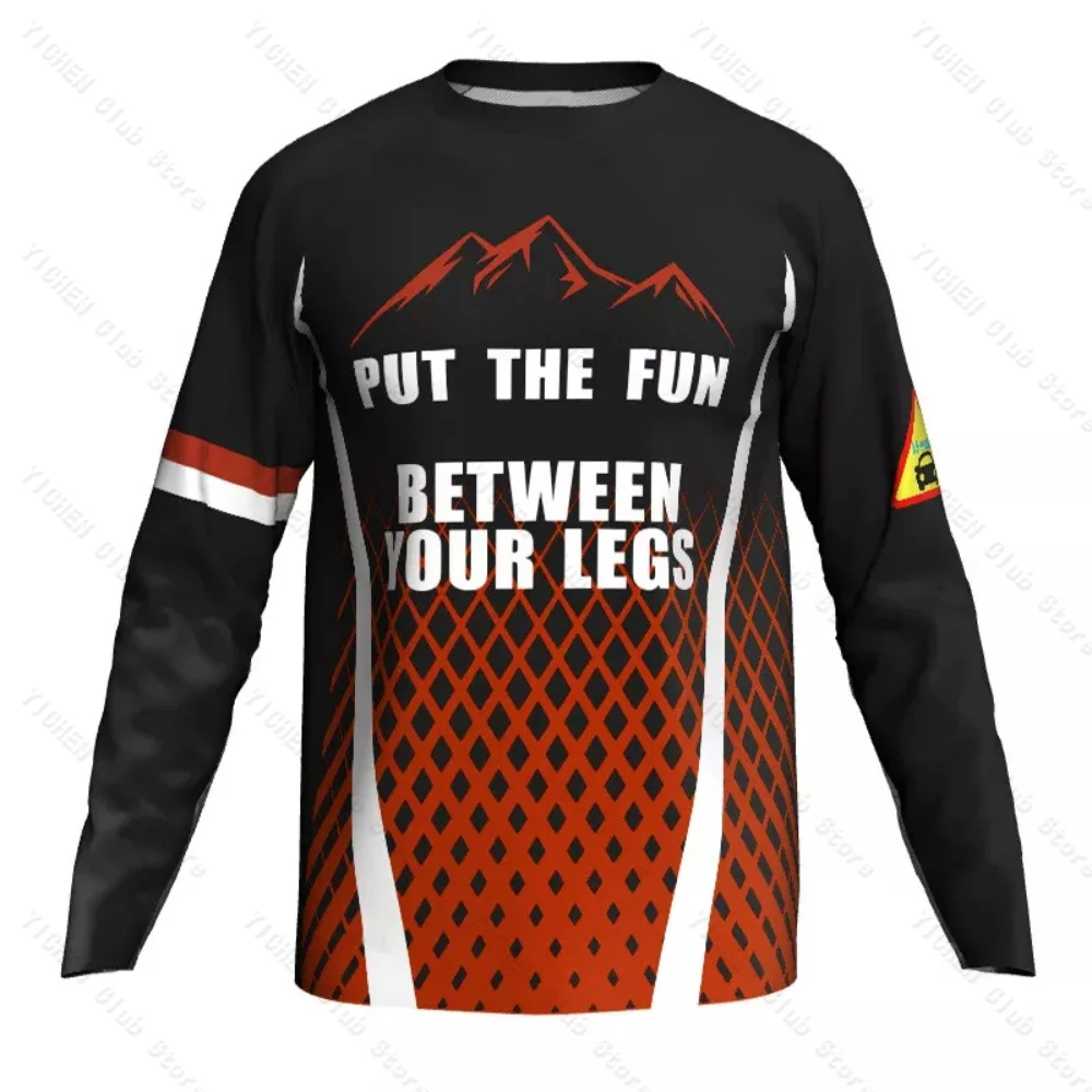 

Motorcycle T-Shirt European American Mountain Off-Road Bikes Cycling Quick-Drying Breathable Motorcycle Men's Women's T-Shirt