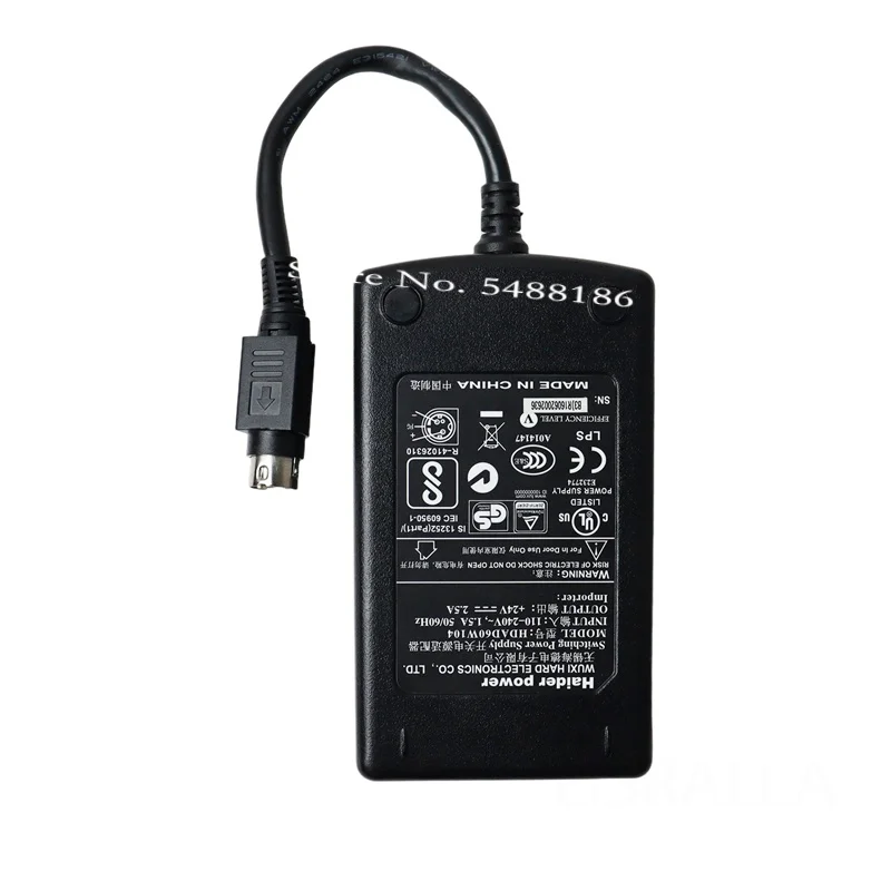 

Original BTP R588 AC Adapter Power Supply Charger 24V 2.5A for SNBC BTP-R588 Printer Parts Printer Power Supply HDAD60W104