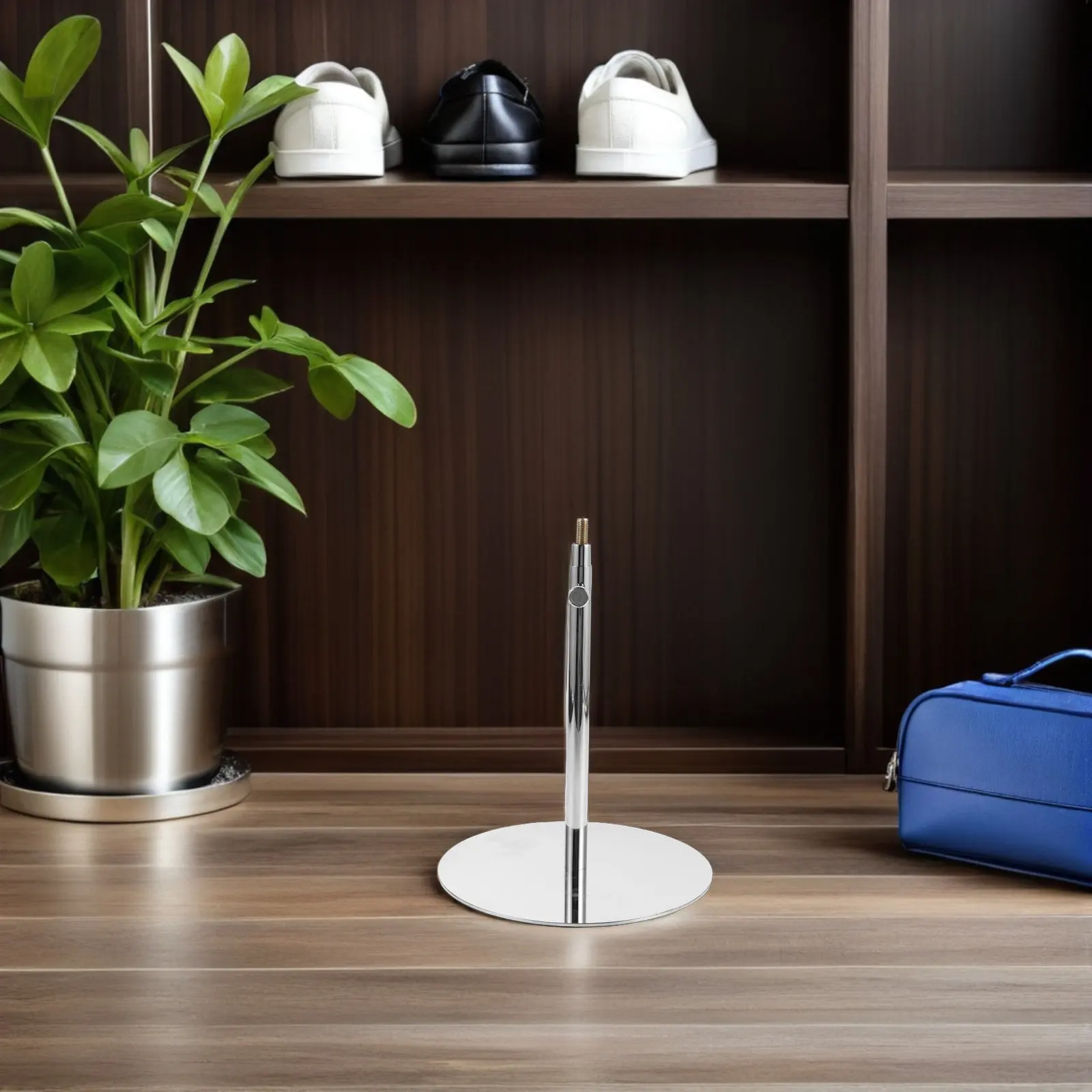 

Dress Form Stand Stainless Steel Metal Base Replacement Adjustable Height Detachable Mannequin Display Holder for Sewing