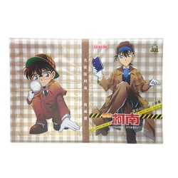 Detective Conan Álbum Cartão, Titular do cartão, Jogando Jogo, Top Loaded List, 20 páginas, 80 pcs, 160pcs