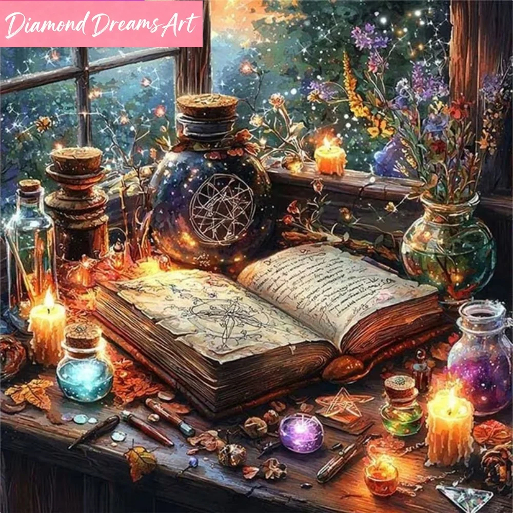 

Новинка: Алмазная вышивка «Пейзаж» (DIY), полная квадратная/круглая алмазная мозаика, вышивка в форме бутылки, ручная работа, подарок, без рамки