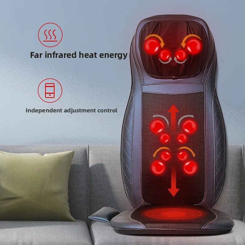 Full Body Multifunction Massage Cushion Neck Cervical Back Car Seat Massager Electric Home Use Neck Shoulder Waist Back Massage