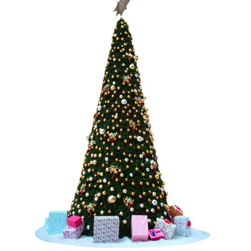 

High Quality Luxury Pre-Lit Pet Artificial Christmas Tree Indoor with LED Ornaments
