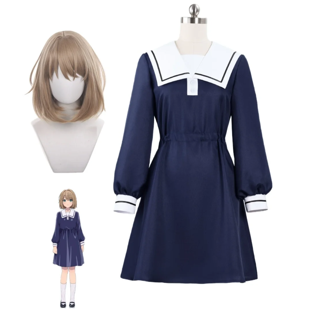 Costume de cosplay Sheena Totsuki avec perruque pour spectacle sur scène et fête d'Halloween - Je veux t'aimer jusqu'à la fin des jours