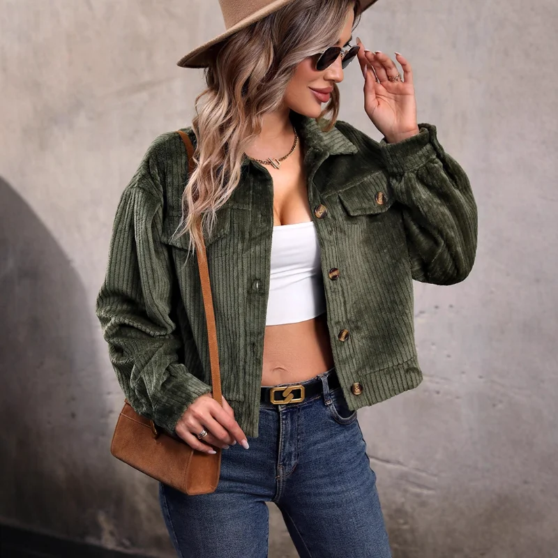 Textured Cardigan 2025 Autumn and Winter New Women's Plush Casual Short Jacket