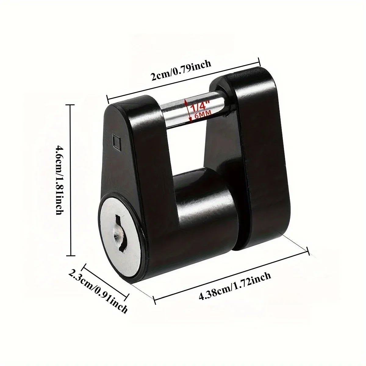 Trailer Hitch Lock, it features a secure locking function and is suitable for farm and urban agricultural equipment