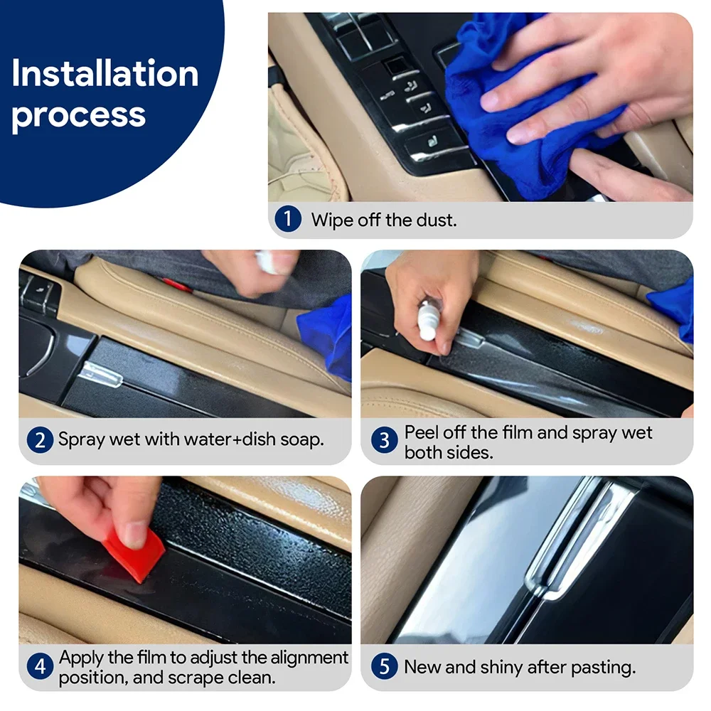 TPU For KIA Sportage NQ5 2022 2023 Anti-scratch Protector Interior Sticker Car Center Console Media Dashboard Navigation Film