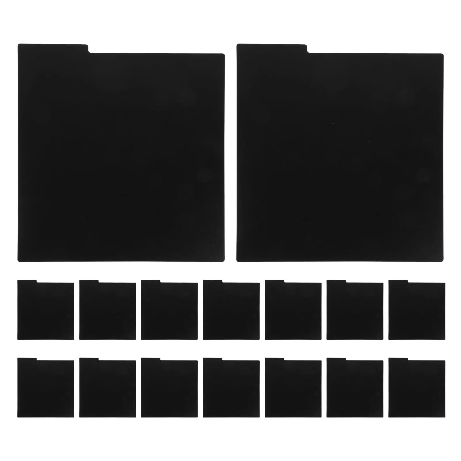 

16Pcs Vinyl Record Dividers Slim Protective Album Separators for Efficient Sorting Quick Identification Vinyl Storage Organizers