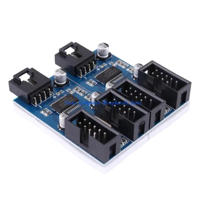 

F68C 9PIN USB HEADER MALE 1-2/4 ЖЕНЩИНСКАЯ КАБЕЛЬНАЯ КАБОЛА.