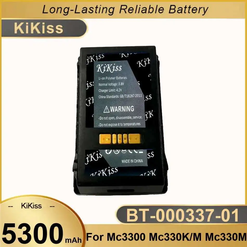 

For MC3300 MC330K M MC330M 5300mAh Stable BT-000337-01 Portable Terminal Device Battery Safe