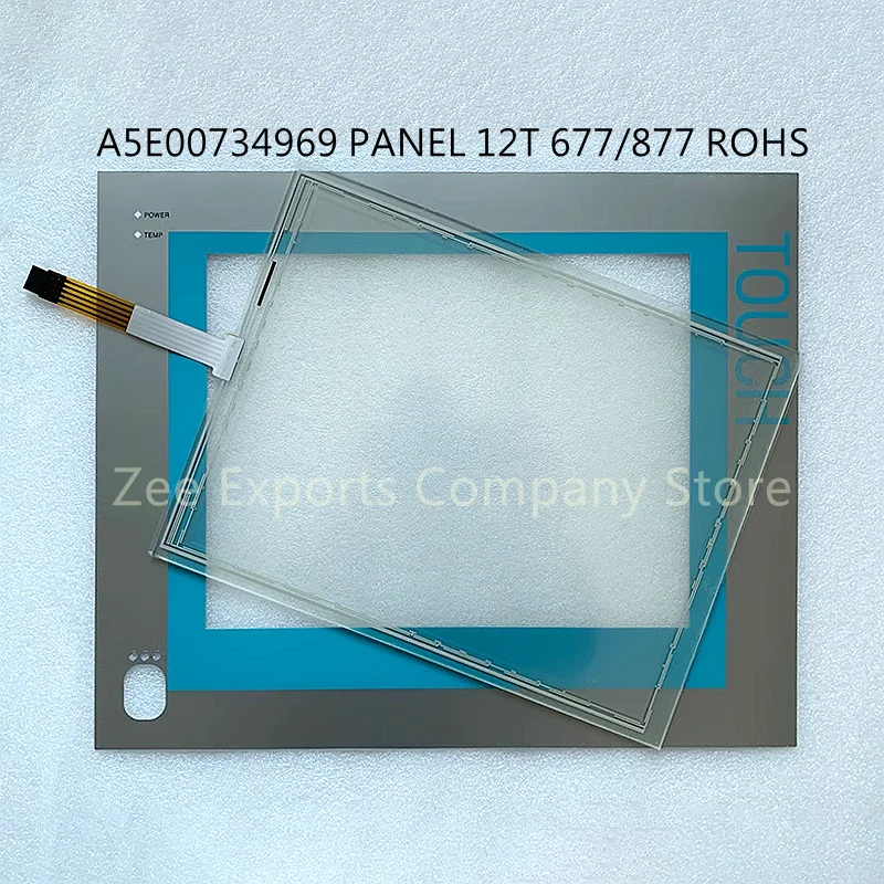 

New A5E00734969 PANEL 12T 677/877 ROHS Touch Screen Panel Glass Digitizer Protective Film