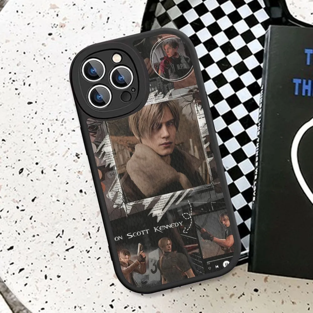 Video Game Resident Evil Phone Case Hard Leather For iPhone 14 13 12 Mini 11 14 Pro Max Xs X Xr 7 8 Plus Fundas