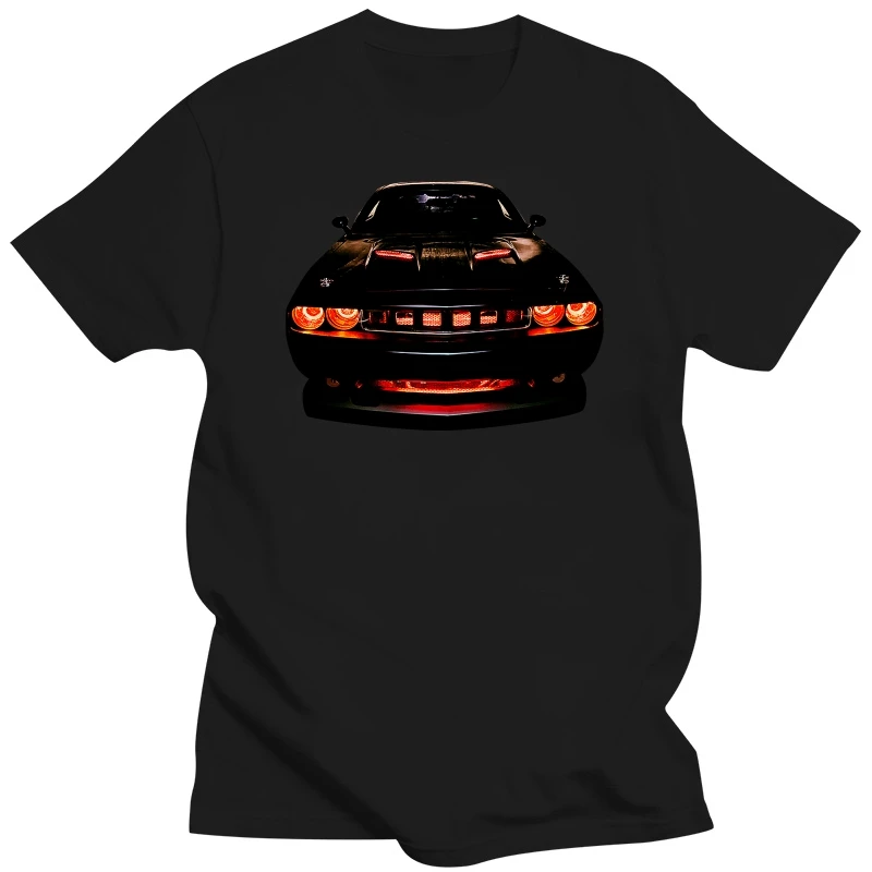 2018 New Fashion Cotton T-shirt American Car Challenger R/T Muscle Car Auto Racings Car T-Shirt 100% Cotton Casual Tee Shirt