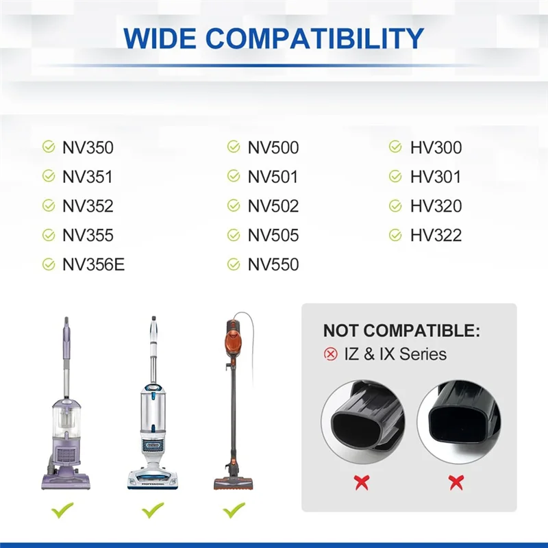 

ABGH-Vacuum Attachments Compatible For Shark Navigator Lift-Away NV360 NV352 NV356E,1 1/4Inch (32Mm) Vacuum Accessories