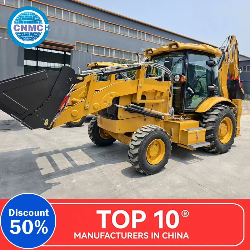 

Excavator Loader Made in China 4x4 Wheel Loader 5 Tons Customizable Busy Two-End Operation for Farm High-performance Garden Skid