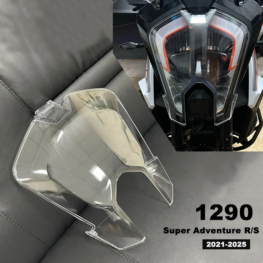 

2021-2025 2024 Motorcycle Headlight Protection Bracket For 1290 Super Adventure S R Headlight Head Light Guard Protector Cover