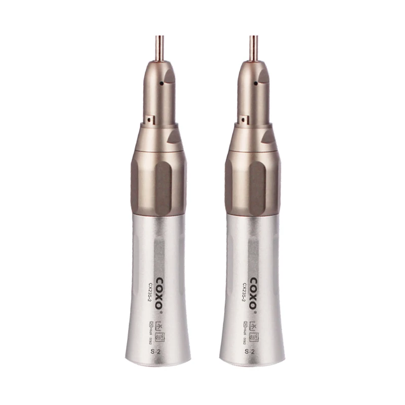 COXO CX235-2 S-2 ทันตกรรม Handpiece ความเร็วต่ําช่องภายในเครื่องดัดภายนอกตรงผ่าตัดไฟฟ้าขัดมอเตอร์