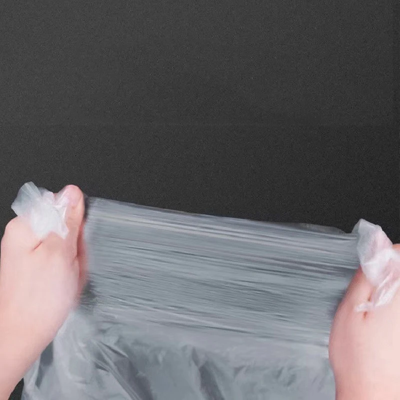 Trash Bags Large Capacity Trash Bag Disposable Thickened Storage Bags Clear Recycling Bin Liners Bags Plastic Refuse Sacks