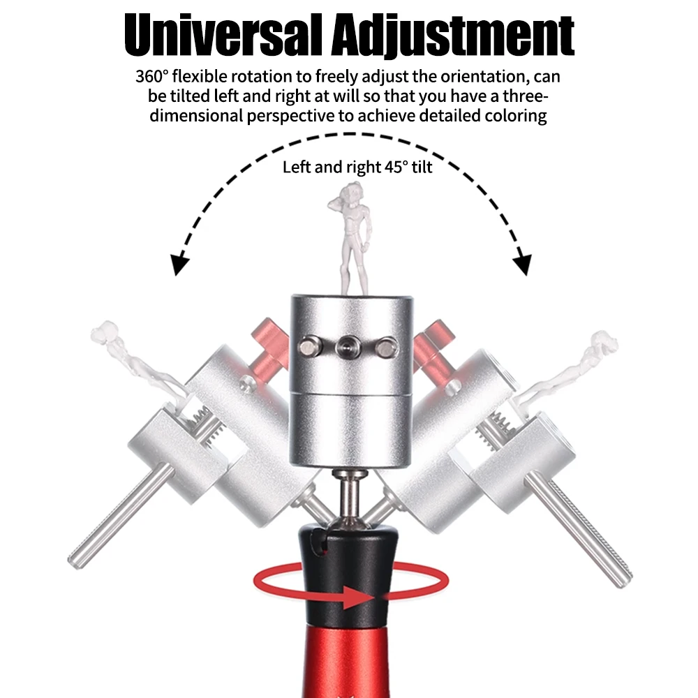 DSPIAE AT-HV Vise Craft Tools Directional Table-top Vise Handheld Precision Clamp Vise Modeler Bench Universal Power Tool Parts