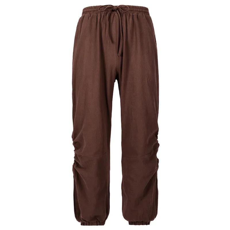 

Мужские цветные повседневные брюки на Хэллоуин с поясом, прямые брюки в стиле ретро, европейские молодежные осенние морские брюки