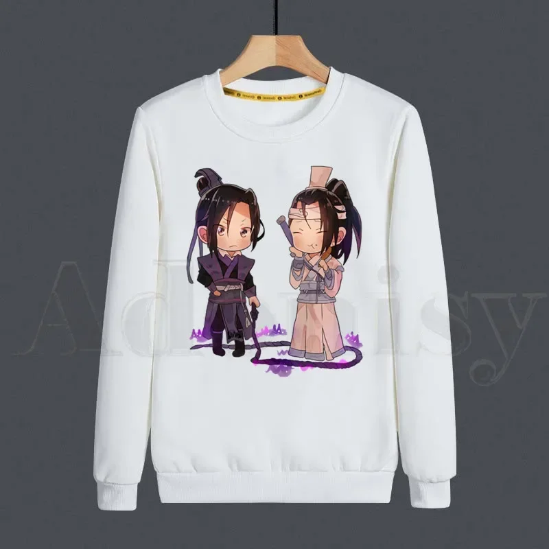 Anime Mo Dao Zu Shi Wei WuXian Lan Wangji Harajuku Sweatshirts Men's Hoodies Sweatshirt Tops Spring Autumn Male Casual Hoodies