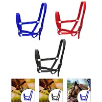 Durable Horse Halter Training Rope Harness Adjustable Bridle for Grassland Cowboy Pony Riding 2
