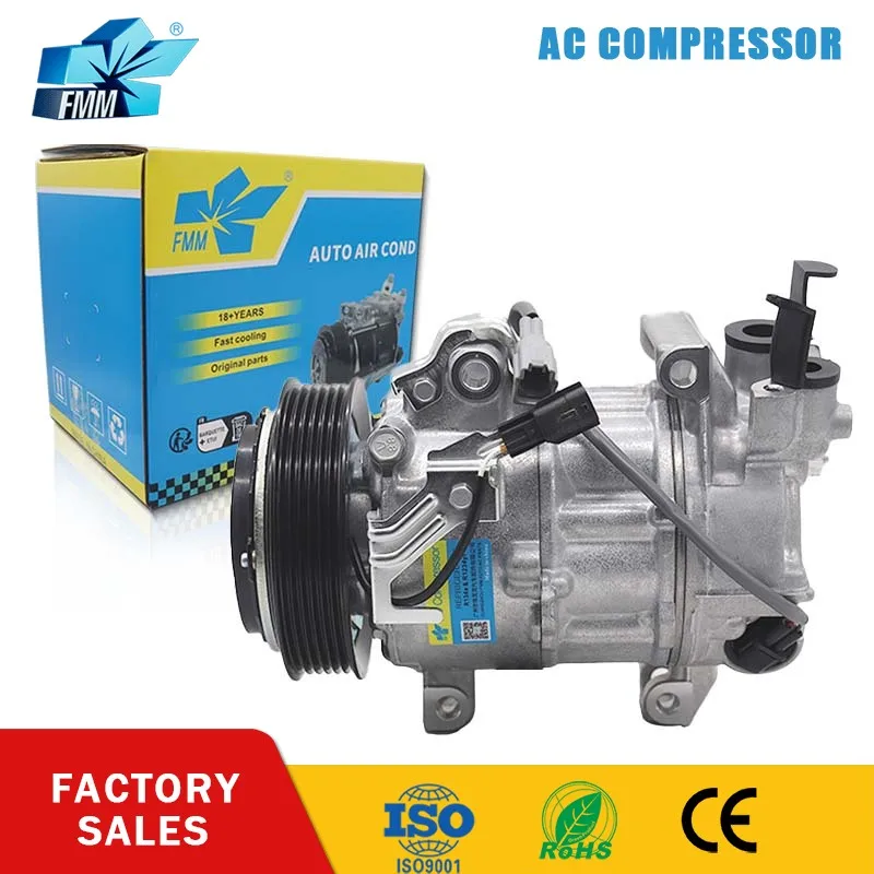 

FMM 6SBH14F A/C AC Compressor for Nissan X-trail T32 2.5 2014-2020 926004BB1A 447250-1500 4472501500 12V