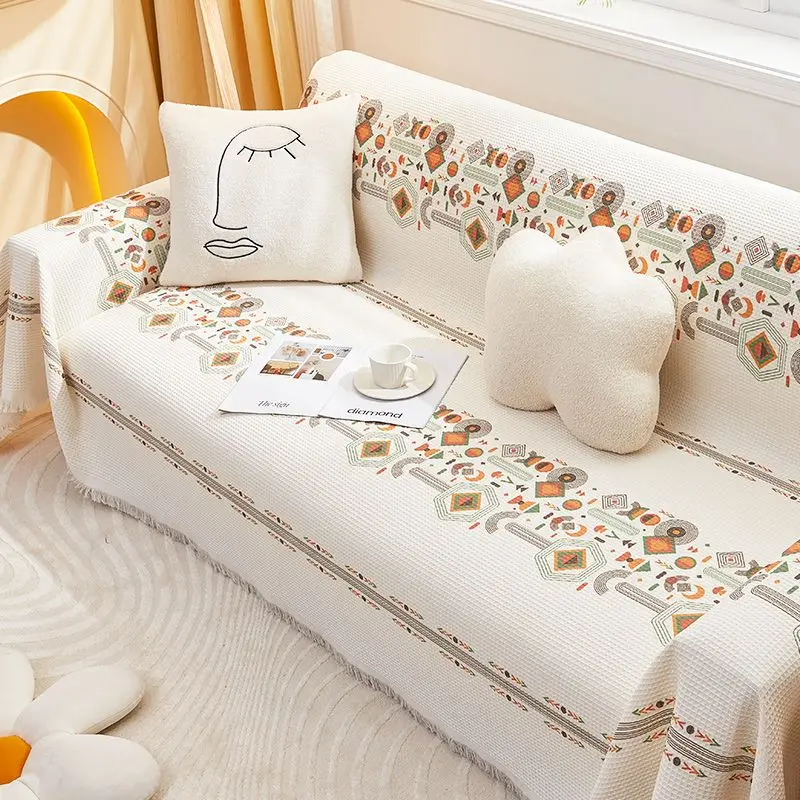 New Sofa One Piece Sofa Pad Four Seasons Universal Full Wrap Cover Cloth Universal Cover Blanket Cat Scratch Resistant