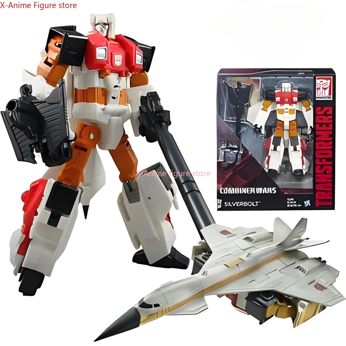 

В наличии Hasbro Transformers Toys IDW Wars Silverbolt Voyager Class Фигурки самолетов Роботы Модели Подарочная коллекция Хобби