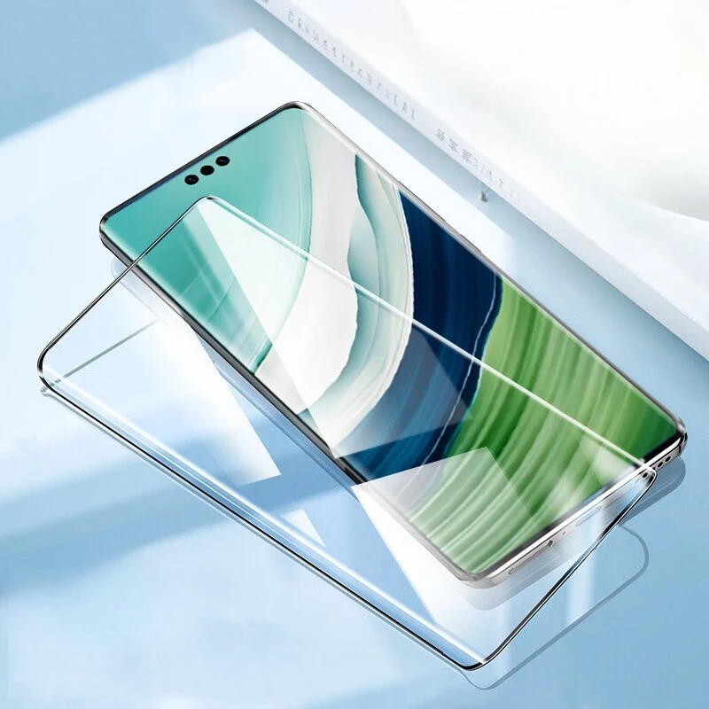 3D Curved Tempered Glass For Huawei Mate 60 50 Pro Plus Screen Protector On Mate60Pro Mate50Pro Anti Blue Light Glass Full Cover